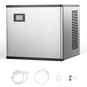VEVOR Machine a Glacons Capacite 136 kg/24 h, Appareil de Preparation ... pas cher