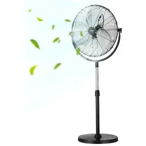 Ventilateur sur Pied Industriel-VEVOR-425 mm-Ventilateur de Sol- Hauteur Réglable-3 Vitesses Réglables-4200 CFM pas cher