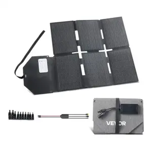 VEVOR Opvouwbaar Zonnepaneel 60w, 16bb N-Type Monokristallijne Zonnemo...