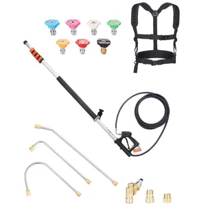 Lance Télescopique pour Nettoyeur Haute Pression-VEVOR-6358 mm-4000 ps...Vendu parbol