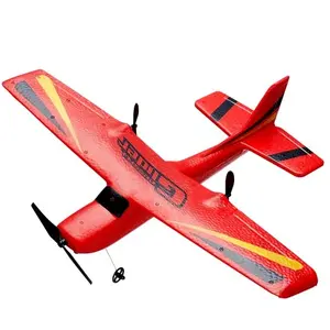 Avion Télécommandé À Double Canal 2,4 Ghz-Vevor- Équipé D'un Gyroscope À 6 Axes Pour La Stabilité-Rouge-Autre