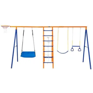 Comparateur de prix : VEVOR Schommelsets Schommelzitje A-frame 200kg Tuin Buiten 6 In 1