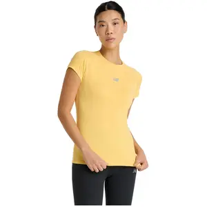 New Balance T-shirt à Manches Courtes Seasonal Jacquard T-shirt pas cher