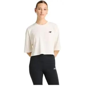 New Balance T-shirt à Manches Courtes Reimagined Oversized Waist T-shirt pas cher