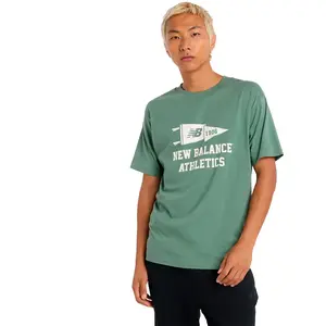 New Balance T-shirt à Manches Courtes Varsity Pennant pas cher