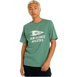New Balance T-shirt à Manches Courtes Varsity Pennant pas cher
