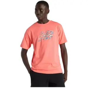 New Balance T-shirt à Manches Courtes Nautical Logo pas cher