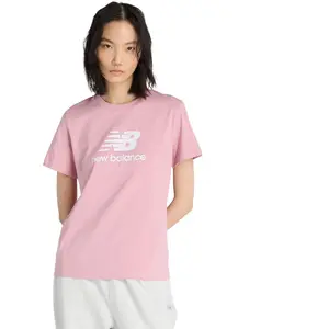 New Balance T-shirt à Manches Courtes Sport Essentials Logo pas cher