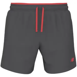 Short New Balance RC 5 pouces Ultra Léger Split Gris, Taille XL