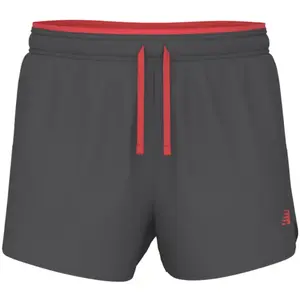 Short New Balance RC Ultra Light Split Short 3" Rouge, Taille XL pas cher