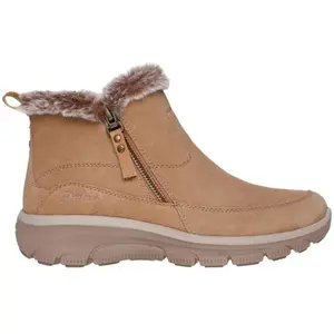 Skechers Bottines Easy Going Cool Zip pour femme, beige, 38 EU pas cher