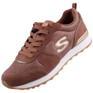 Comparateur de prix : Skechers Og 85 - Goldn Gurl Dames Sneakers - Donkerbruin - Maat 41