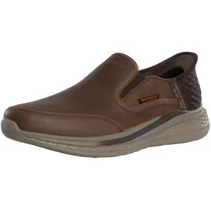 Skechers Skechers Baskets Slade Cooper À Enfiler Et Coupe Décontractée, Marron - 41 pas cher
