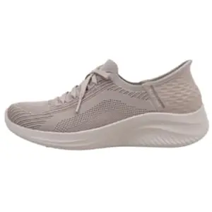 Skechers Hands Free Slip-Ins Ultra Flex 3.0 dames sneaker - Taupe - Maat 36 pas cher