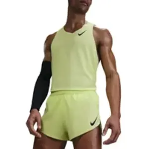 Short avec sous-short intégré Nike Dri-FIT ADV AeroSwift Jaune XL