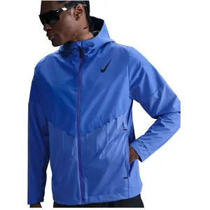 Veste imperméable à capuche Nike AeroSwift Bleu L pas cher