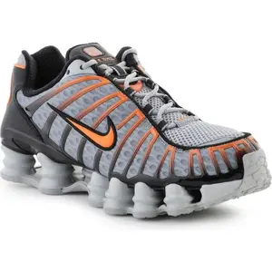 Nike, Hommes, Baskets, Shox TL, Gris, Orange, Noir, (40.5) pas cher