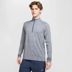 Nike Haut à fermeture éclair 1/4 Stride - Grey, Grey XXL pas cher