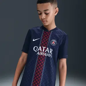Nike Maillot De Foot Authentic Nike Dri-Fit Adv Paris Saint-Germain 2025/26 Match Domicile Pour Ado - Bleu pas cher