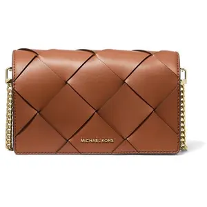Michael Kors Jet Set - Petit sac bandoulière Camel-Luggage 32S5GJ6C8L-... pas cher