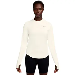 Maillot manches longues femme Nike Swift Beige L pas cher