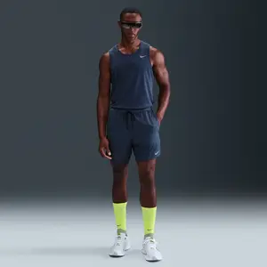 Nike Stride Hardloopshort Heren Wijd Donkerblauw S