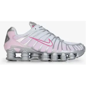 Chaussures Nike  Shox Blanc / Gris