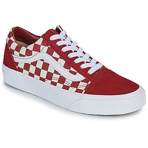 Lage Sneakers Vans Old Skool Rood pas cher
