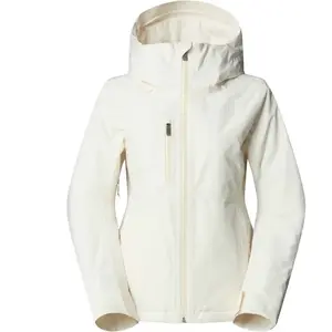 The North Face Descendit Wintersportjas Dames White Dune M pas cher