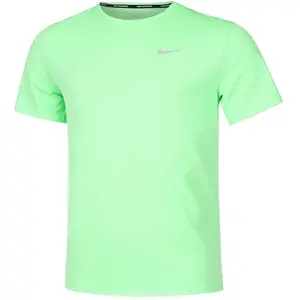 Nike Dri-FIT UV Miller - Hardloopshirt - Maat XXL - Vapor Green/Reflective Silver / Groen Zilver - Dri-FIT - Running