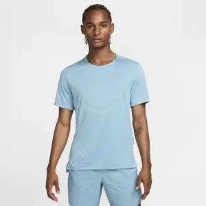 Nike Rise T-Shirt - Denim Turquoise, Denim Turquoise S pas cher