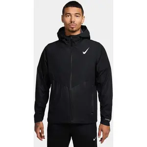 Veste imperméable à capuche Nike AeroSwift Noir S pas cher
