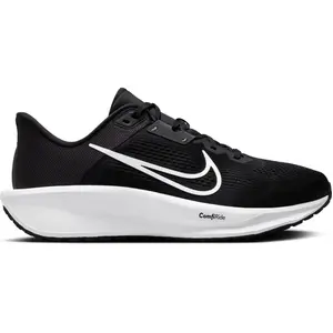 Nike Chaussures de course Quest 6 pour homme, Noir/blanc/gris fer, 44.5 EU