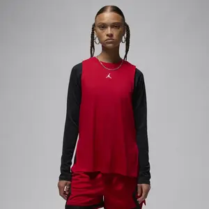 Jordan diamond sport tank in de kleur rood.