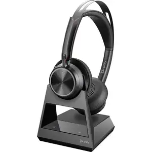 POLY Voyager Focus 2 UC USB-C + stand pour PC/GSM
