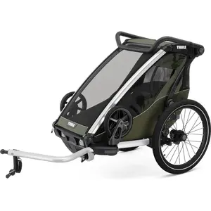 Thule Chariot Lite Multisportieve trailer Vintage green Single pas cher