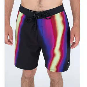 Hurley Boardshort pour homme   Phantom-Eco Classic 45,7 cm Noir Multi pas cher