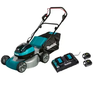 Makita Tondeuse à Gazon électrique Dlm466pt2 2x18v