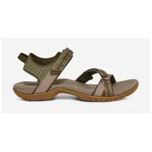 Teva Verra Archive Criss Cross Olive Sandalen Dames pas cher