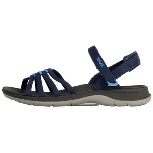 Sandales à Scratch - TEVA - Tirra Traveler - Bleu - Plat - Femme - Synthétique pas cher
