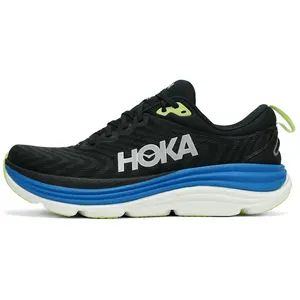 Chaussures de running Hoka Gaviota 5 Wide Noir 45 1/3 Large pas cher