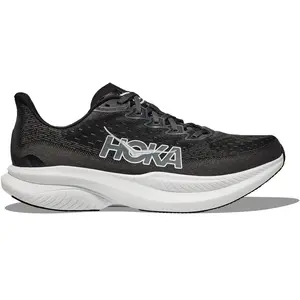 Chaussures de running femme Hoka Mach 6 Wide Noir 40 2/3 Large pas cher