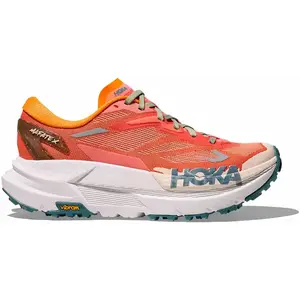 Chaussures de trail femme Hoka Mafate X Orange 36 2/3 pas cher