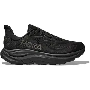 HOKA Clifton 10 - BLACK, BLACK 41 1/3 pas cher