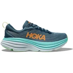 Chaussures Running HOKA Homme BONDI 8 Bleu - Régulier - Drop 10 mm