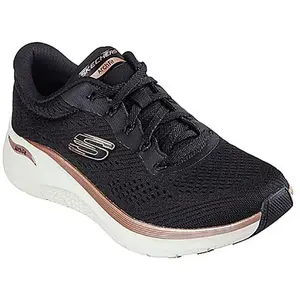 Skechers Baskets Arch Fit 2.0 Glow The Distance pour femme, Noir, 38 EU pas cher