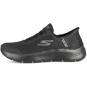 Skechers Slip-ins Go Walk Instappers zwart Textiel - Dames - Maat 37 pas cher