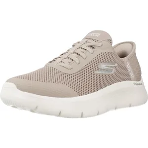 Comparateur de prix : Skechers Go Walk Flex - Grand Entry - Dames Instappers - Taupe