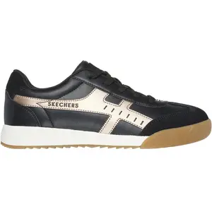 Baskets femme Skechers Zinger - Metallic Roads Noir 38 pas cher