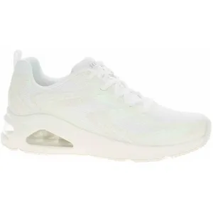 Chaussures Femme - SKECHERS - 177411WHT - Blanc - Synthétique - Lacets pas cher